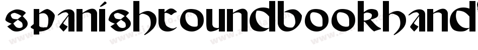 SpanishRoundBookhand16ThC-6x36字体转换