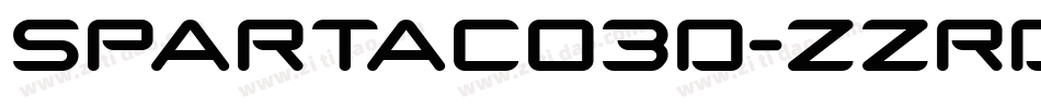 Spartaco3D-zZRD字体转换