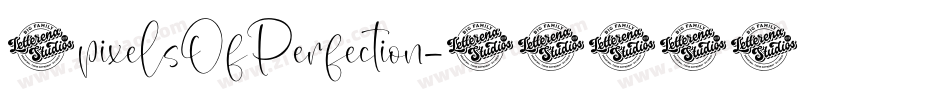 7pixelsOfPerfection字体转换