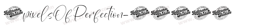 7pixelsOfPerfection字体转换