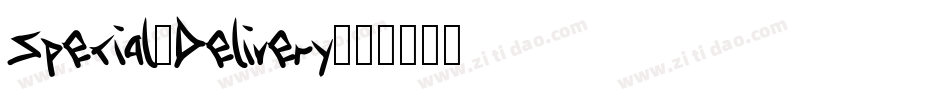 Special-Delivery字体转换