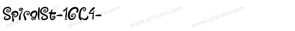 SpiralSt-1GL4字体转换