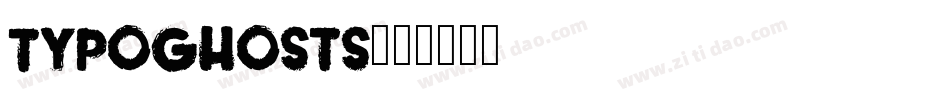TypoGhosts字体转换