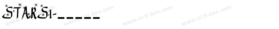 STARS1字体转换
