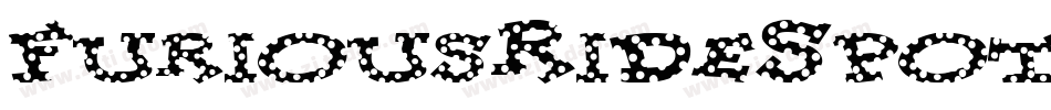FuriousRideSpotty字体转换