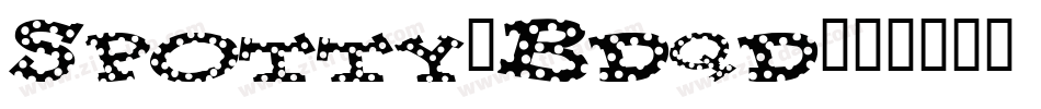 Spotty-Bdqd字体转换