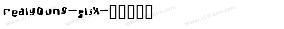 RealYoung-5Ljx字体转换