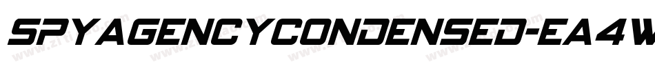 SpyAgencyCondensed-Ea4We字体转换 SpyAgencyCondensed-Ea4We字体转换