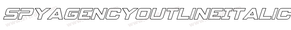 SpyAgencyOutlineItalic-owvD0字体转换 SpyAgencyOutlineItalic-owvD0字体转换