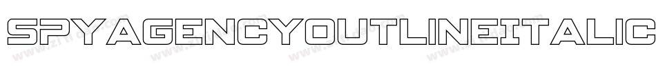 SpyAgencyOutlineItalic-owvD0字体转换 SpyAgencyOutlineItalic-owvD0字体转换