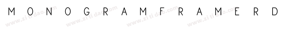 MonogramFramerDemo-Yo4L字体转换