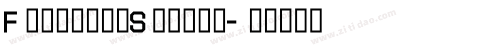 FlywheelSquare字体转换