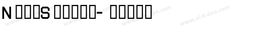NovaSquare字体转换
