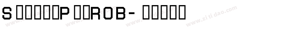 SquarePegROB字体转换