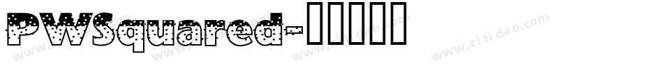 PWSquared字体转换