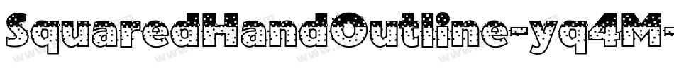SquaredHandOutline-yq4M字体转换
