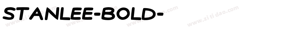StanLee-Bold字体转换
