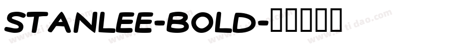 StanLee-Bold字体转换