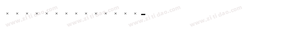StanhopeMedium字体转换