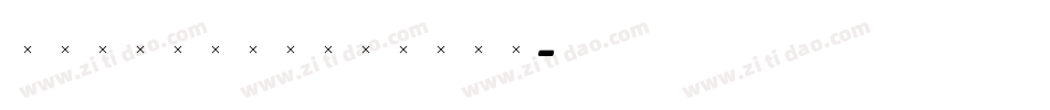 StanhopeMedium字体转换