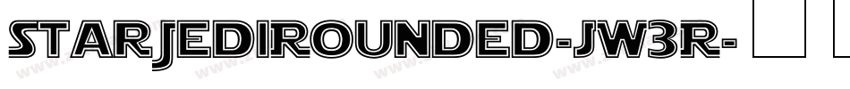 StarJediRounded-jW3R字体转换