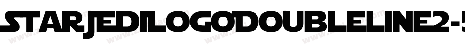 StarJediLogoDoubleline2-5lzB字体转换