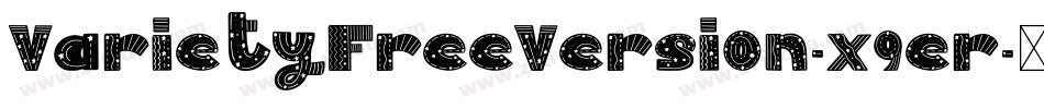 VarietyFreeVersion-x9er字体转换
