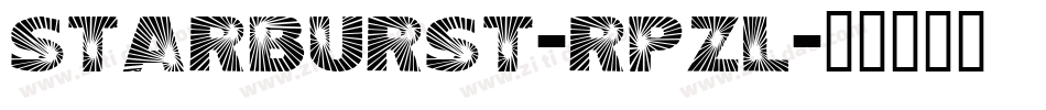 Starburst-Rpzl字体转换