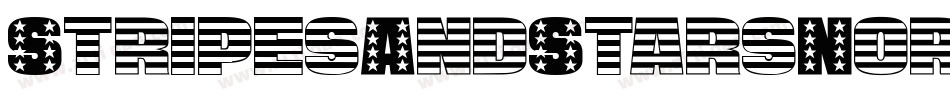 StripesAndStarsNormal-BLrn字体转换