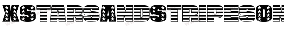 XStarsAndStripesOne字体转换