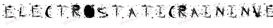 ElectroStaticRainInverse-X9xd字体转换