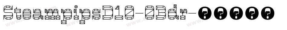 SteampipsD10-0Bdr字体转换