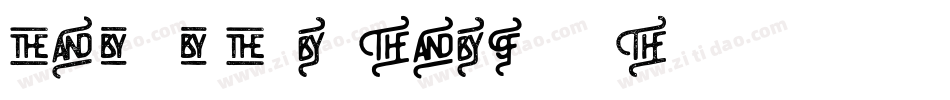 CharacterOpen-ZVGx字体转换