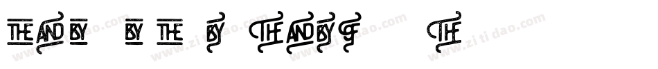 CharacterOpen-ZVGx字体转换