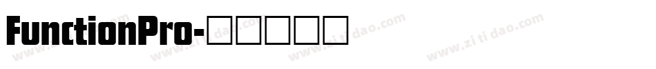 FunctionPro字体转换
