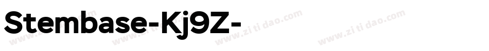 Stembase-Kj9Z字体转换