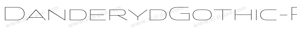 DanderydGothic-Regular-2字体转换