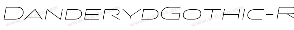 DanderydGothic-Regular-2字体转换