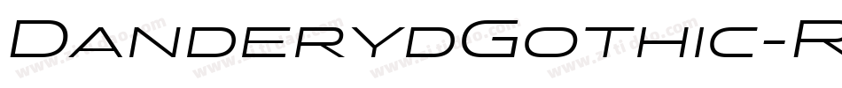 DanderydGothic-Regular-2字体转换