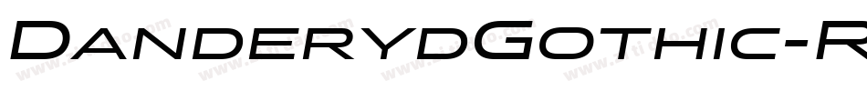 DanderydGothic-Regular-2字体转换