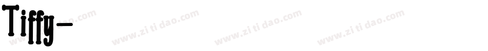 Tiffy字体转换