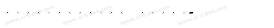StirlingBoldItalic字体转换