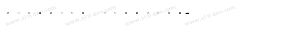 StirlingExtraBold字体转换