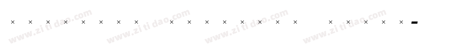 StirlingExtraBoldItalic字体转换