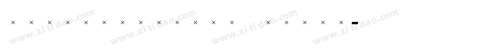 StirlingLightItalic字体转换