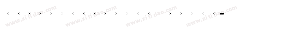 StirlingMediumItalic字体转换