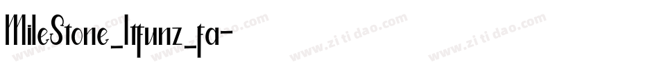 MileStone_Itfunz_fa字体转换