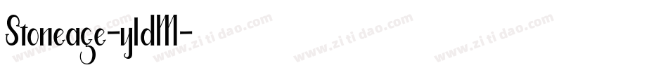 Stoneage-y1dM字体转换
