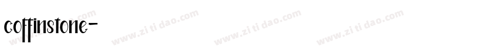 coffinstone字体转换