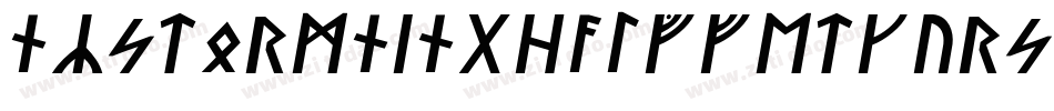 NyStormningHalvfetKursiv-BAdx字体转换